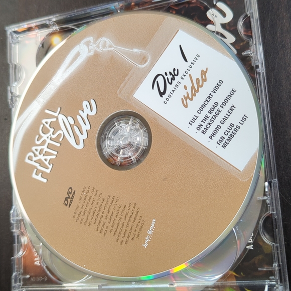 Rascal Flatts Live (2003) 3 disc set - Picture 5 of 10